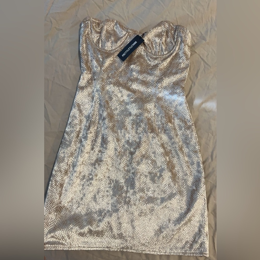 Pretty little thing sexy bustier dress size 4